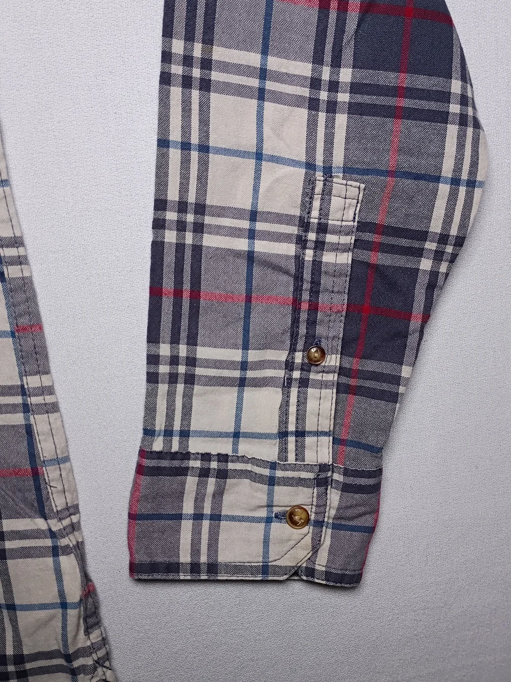 Levi's Mens Western Plaid Lightweight Button Up Flannel Shirt Large Multicolor